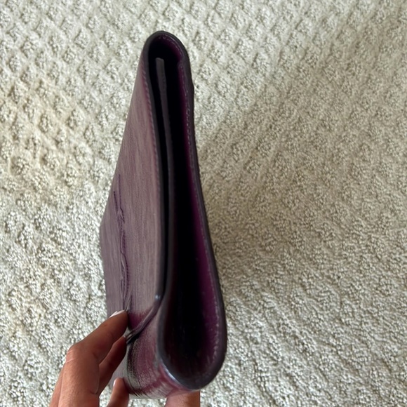 Yves Saint Laurent Purple Clutch Bag - Picture 5 of 7